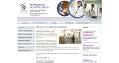 Desktop Screenshot of krankenhaus-neuwittelsbach.de